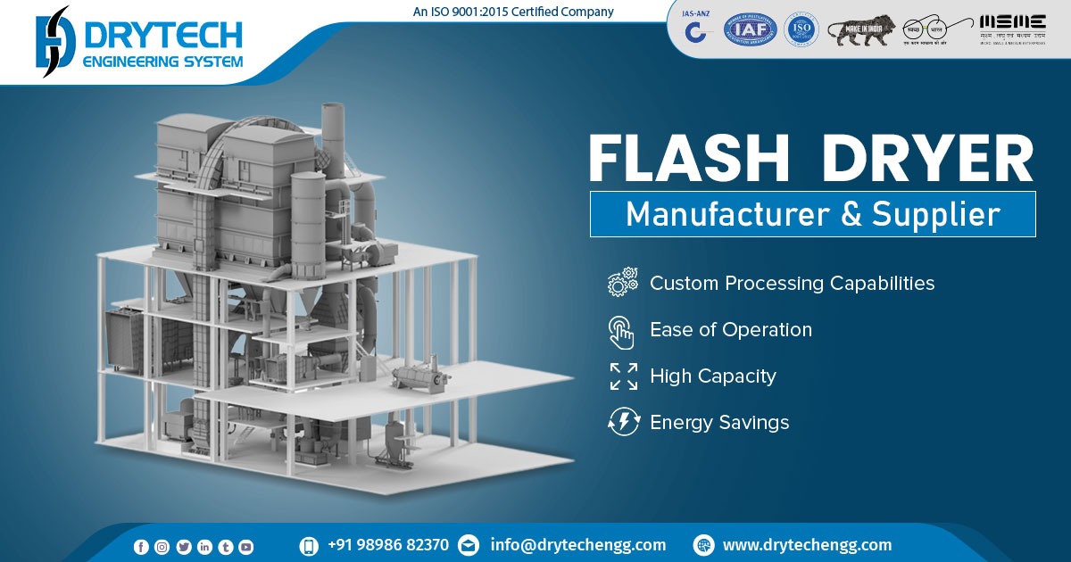 Supplier of Flash Dryer In Karnataka