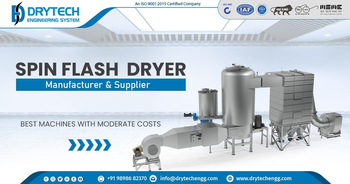 Exporter of Spin Flash Dryer in Lesotho