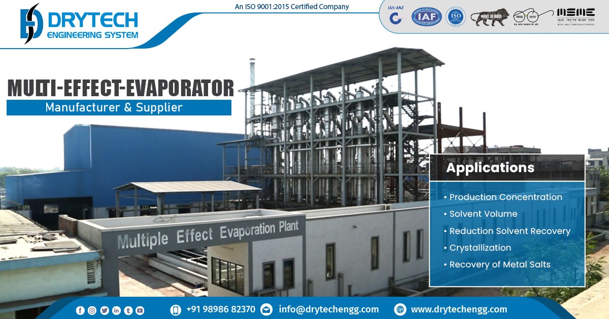 Exporter of Multi Effect Evaporators in Namibia