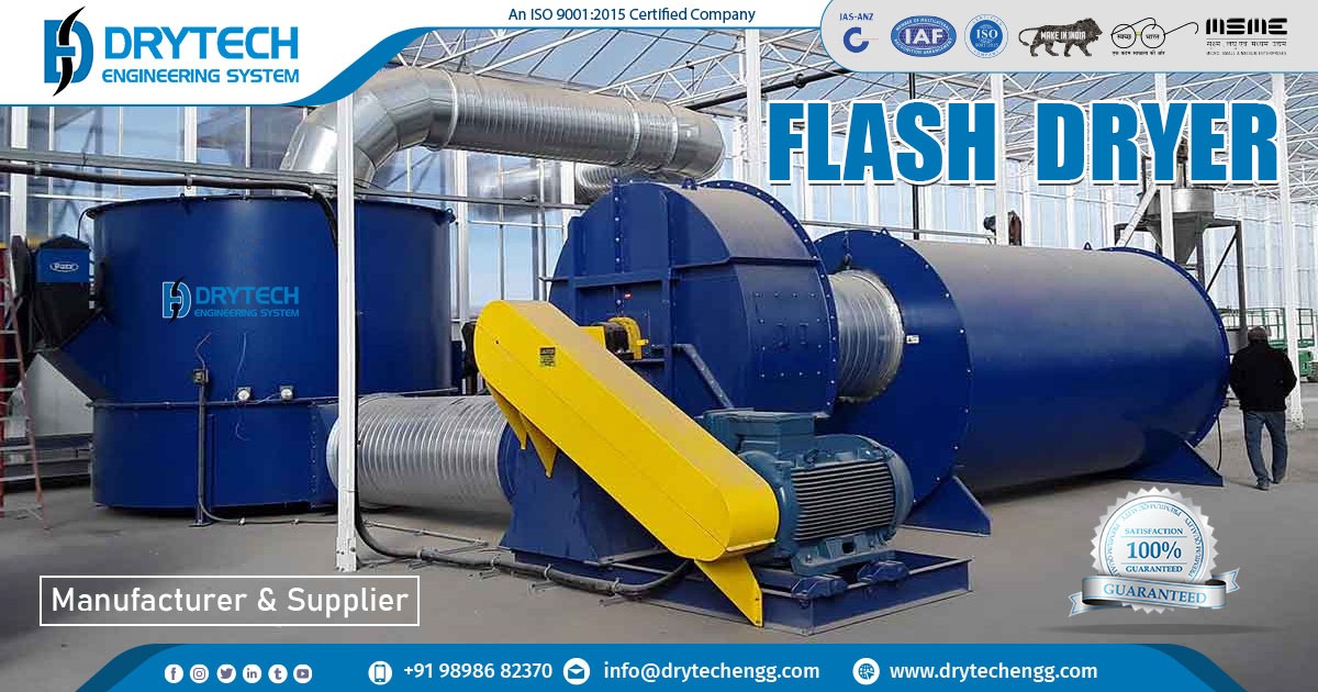 Supplier of Flash Dryer in Coimbatore