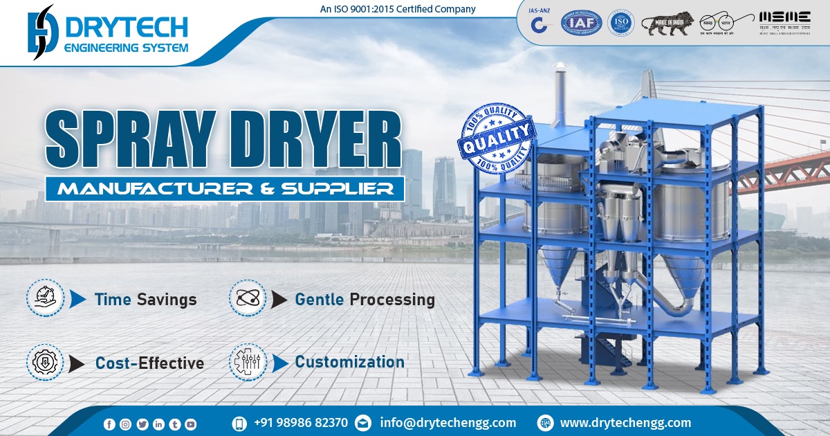 Exporter of Spray Dryer in Swaziland