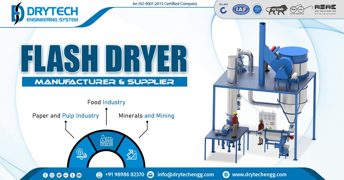 Exporter of Flash Dryer in Karnataka