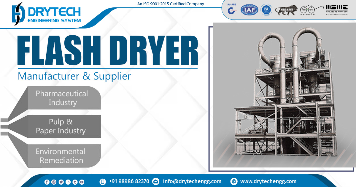Supplier of Flash Dryer in Bengaluru