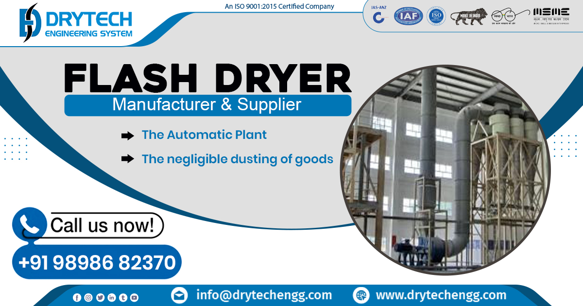 Exporter of Flash Dryer in Nigeria