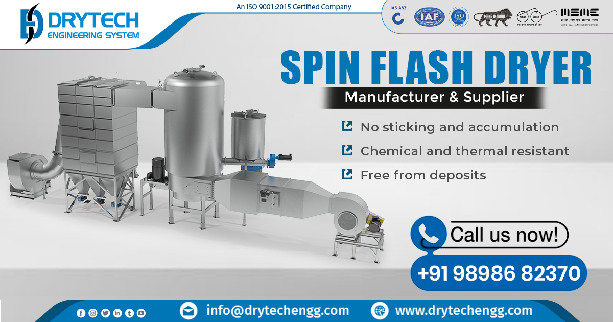 Exporter of Spin Flash Dryer in Burundi