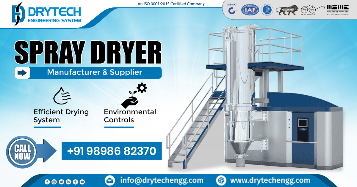 Supplier of Spray Dryer