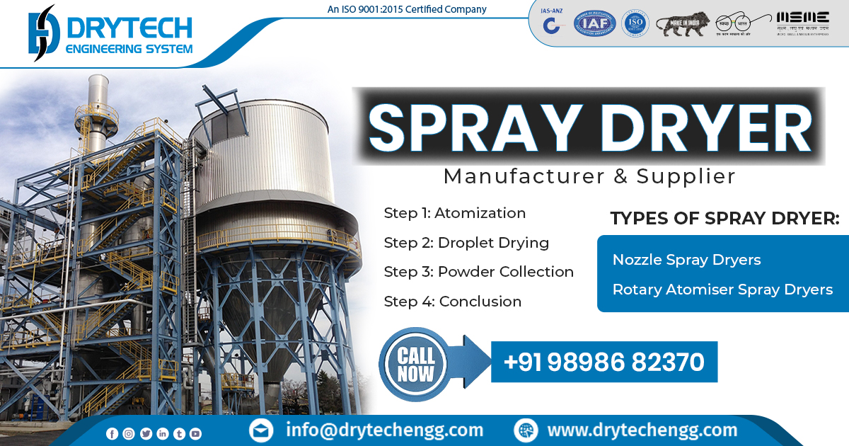 Exporter of Spray Dryer in Africa