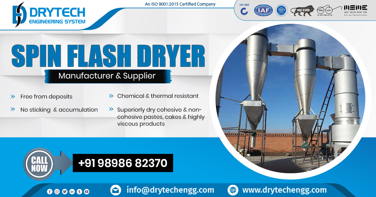 Exporter of Spin Flash Dryer in Liberia