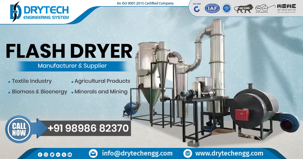 Exporter of Flash Dryer in Algeria