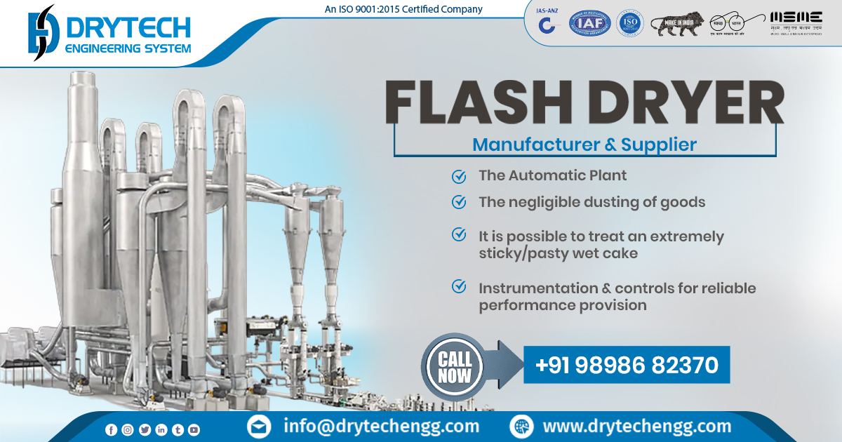 Exporter of Flash Dryer in Zimbabwe