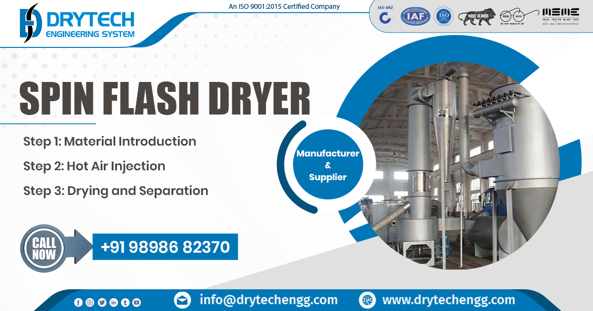 Exporter of Spin Flash Dryer in Malawi