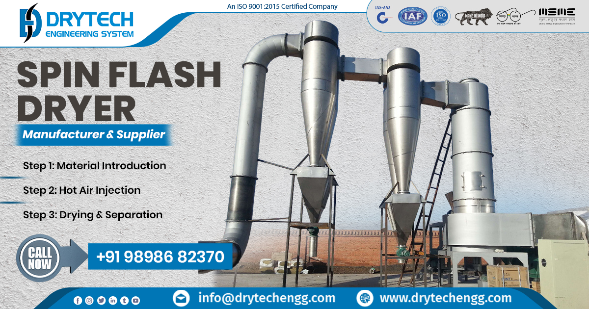 Exporter of Spin Flash Dryer in Libya