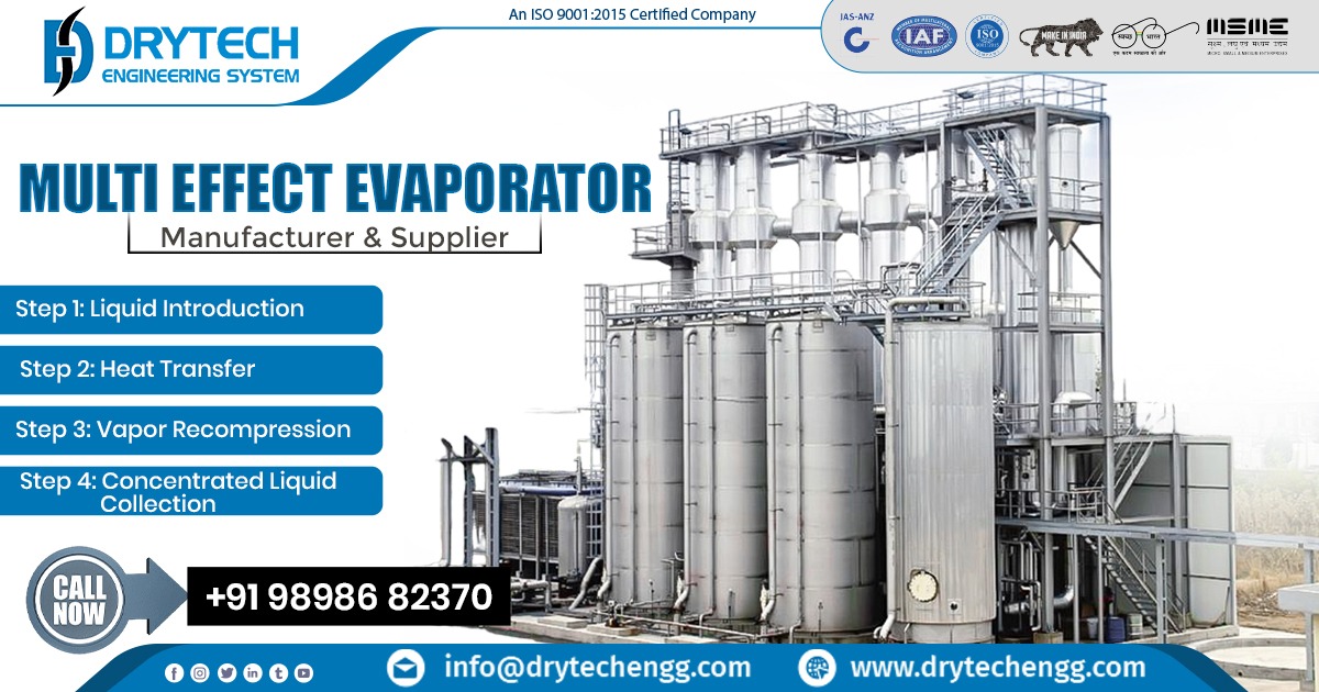 Exporter of Multi Effect Evaporator in Libya