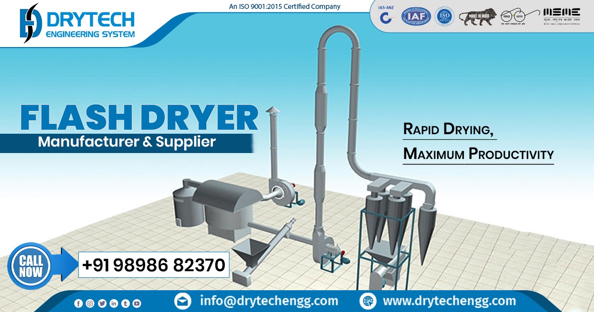 Exporter of Flash Dryer in Eritrea