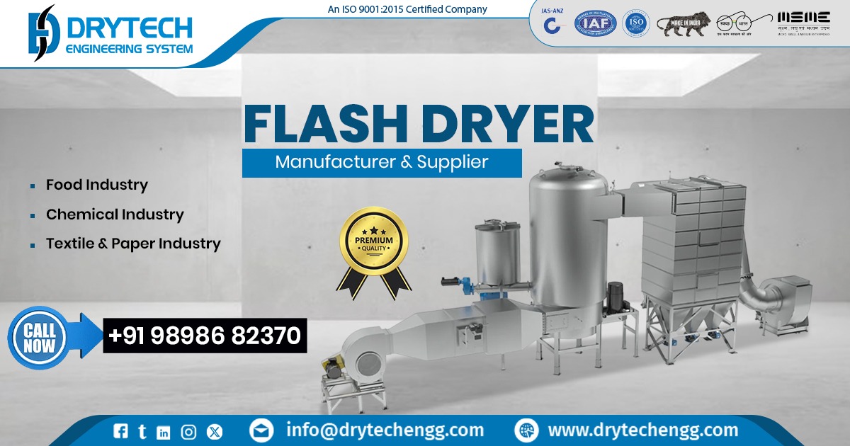 Exporter of Flash Dryer in Comoros