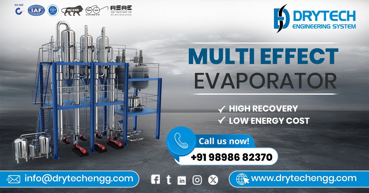 Multi Effect Evaporator Supplier in Madhya Pradesh