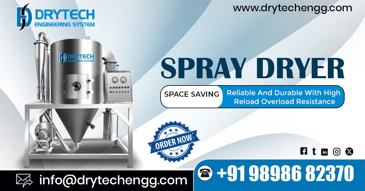 Industrial Spray Dryer in Rajasthan