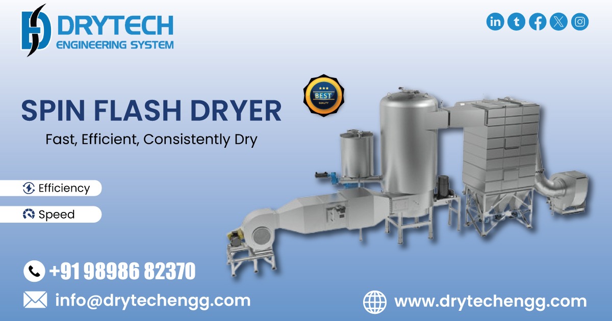 Spin Flash Dryer in South Africa