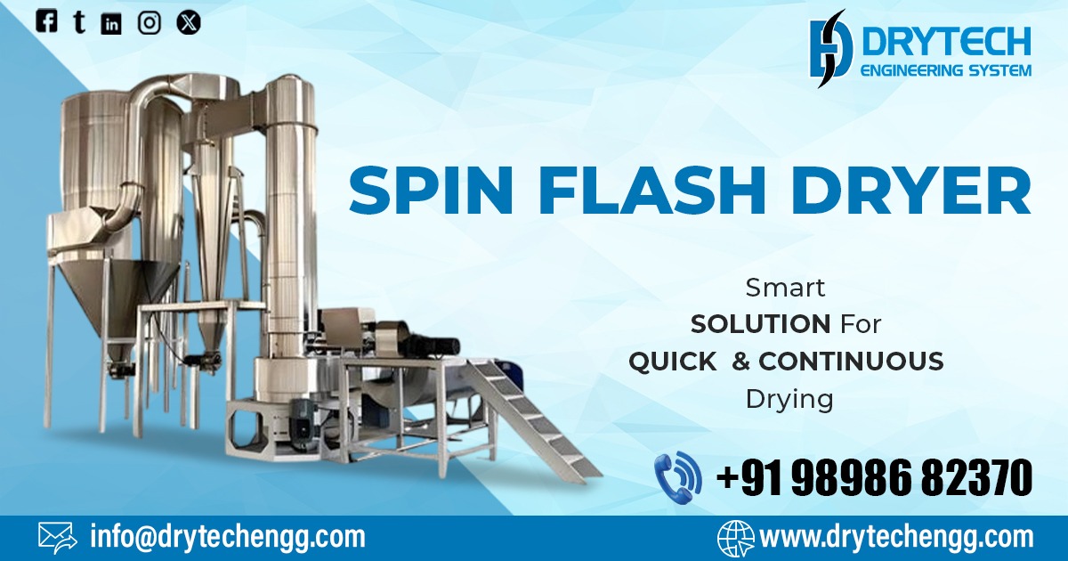 Industrial Spin Flash Dryer in Himachal Pradesh