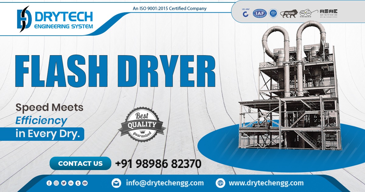 Premium Flash Dryer in Telangana